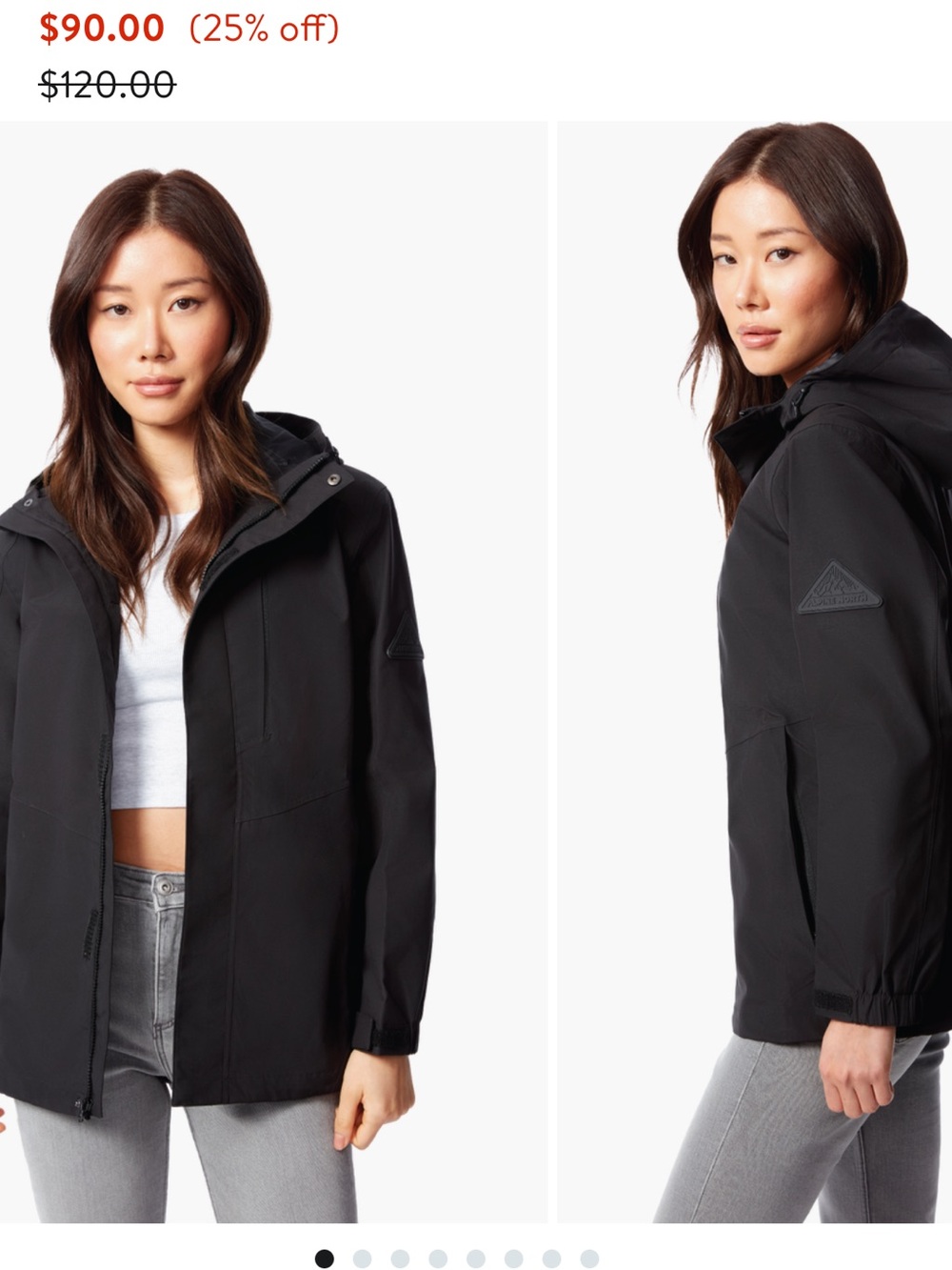 Alpine Design Black Hooded Utility Jacket